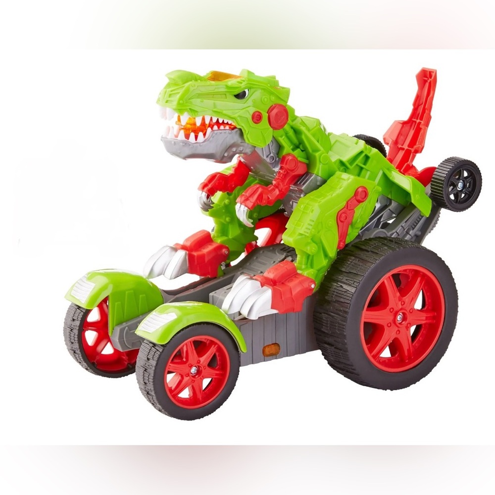 Adventure Force Tyranno Mech Stunt Car -T-Rex Transforming RC Vehicle (Car Only)